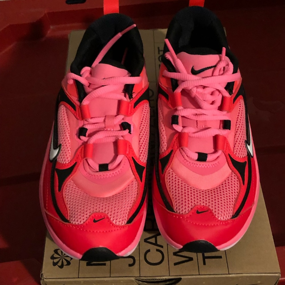 Nike Vibrant Pink and Black Sneakers